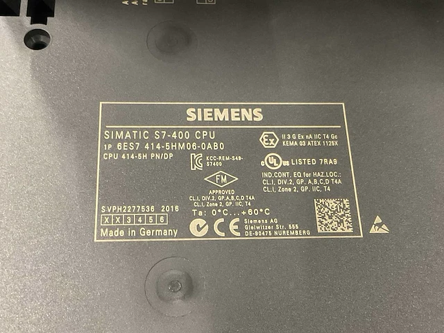 Siemens s7-400 plc - afbeelding 3 van  12