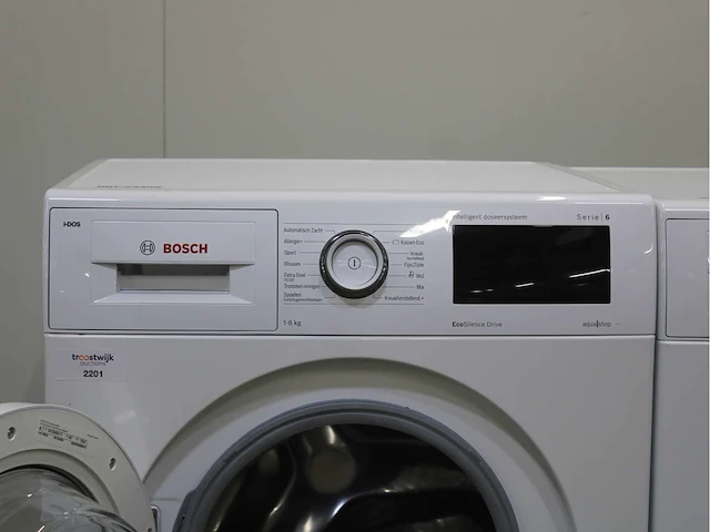Siemens serie|6 i-dos ecosilence drive wasmachine & siemens serie|6 droger - afbeelding 3 van  8
