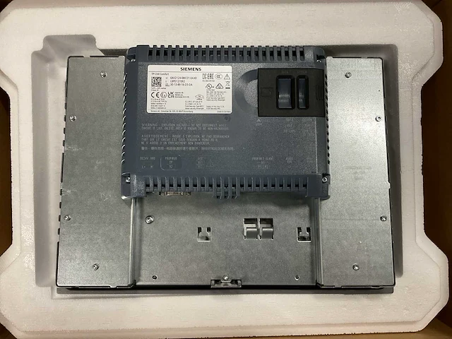 Siemens simatic hmi comfort panel tp1200 comfort (6av2124-0mc01-0ax0) 12” bedieningspaneel - afbeelding 3 van  3