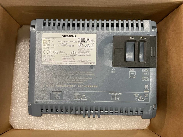 Siemens simatic hmi comfort panel tp700 comfort (6av2124-0gc01-0ax0) 7” bedieningspaneel - afbeelding 3 van  3