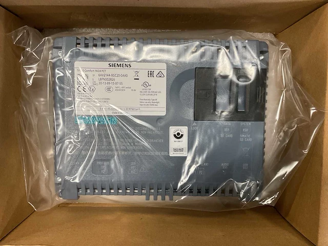 Siemens simatic hmi comfort panel tp700 comfort inox pct (6av2144-8gc20-0aa0) 7” bedieningspaneel - afbeelding 3 van  3