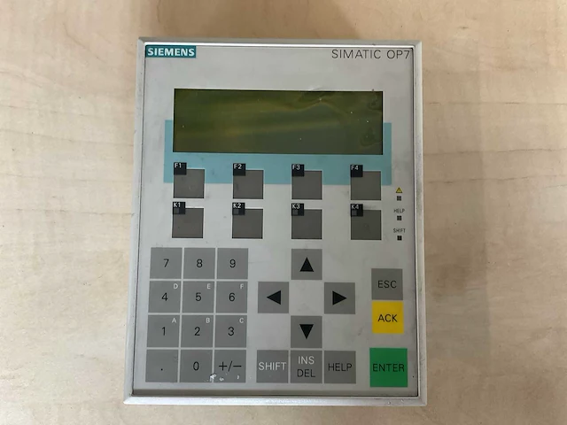 Siemens simatic op7 operator panel - afbeelding 1 van  2