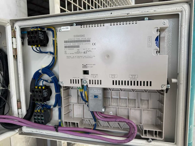 Siemens simatic panel besturing - afbeelding 2 van  13