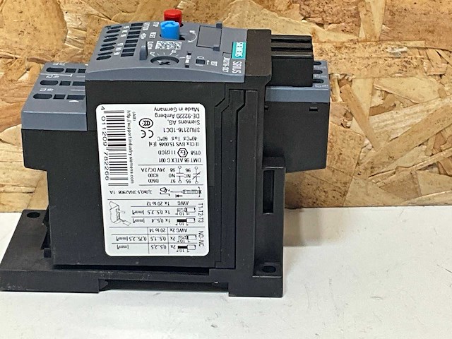 Siemens sirius 3ru21161dc1 thermische overbelastingsrelai (10x) - afbeelding 4 van  6