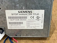 Siemens sitop modular 10a 1/2 ph elektrisch onderdeel - afbeelding 5 van  5