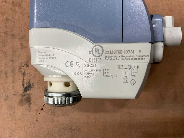 Siemens ssc81 electrical actuator (4x) - afbeelding 4 van  5