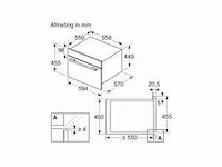 Siemens studioline - cm485agb0 - combi-magnetron - afbeelding 2 van  10