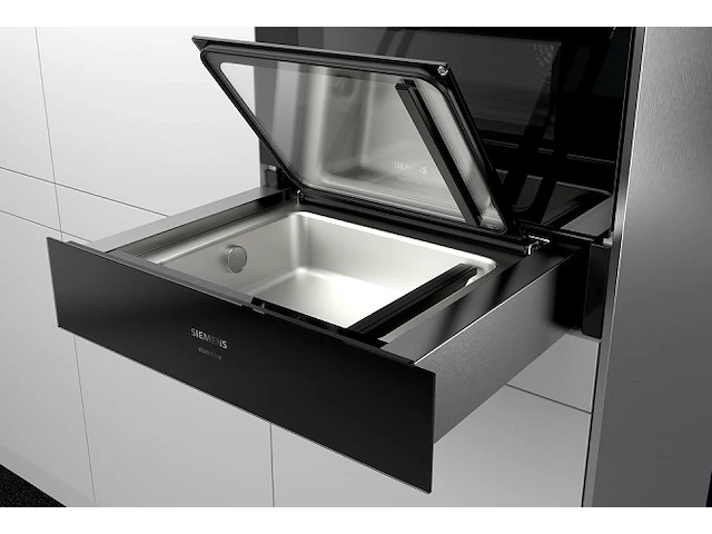 Siemens vacumeerlade type bv830enb1b. hoogte 140 mm. diepte 542 mm. breedte 595 mm. - afbeelding 1 van  3