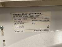 Siemens verschillende wasmachines (2x) - afbeelding 6 van  8