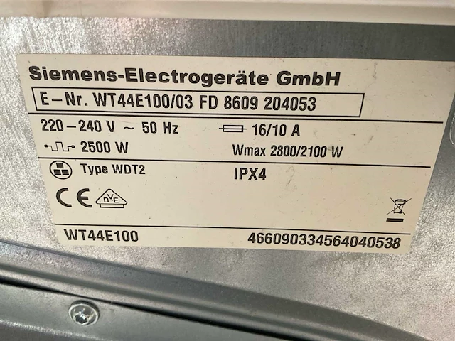 Siemens wasdroger (2x) - afbeelding 6 van  8