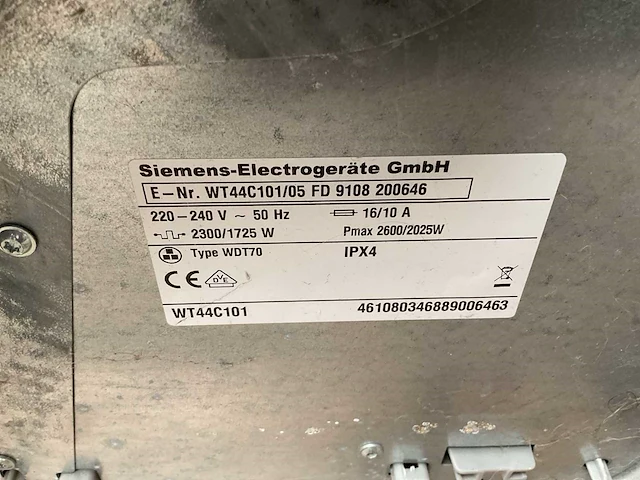 Siemens wasdroger (2x) - afbeelding 6 van  8