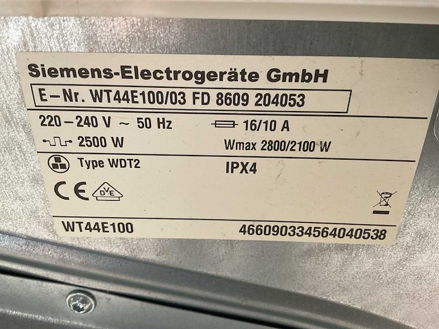 Siemens wasdroger (2x) - afbeelding 6 van  8