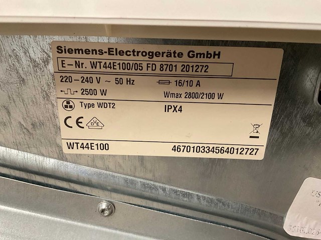 Siemens wasdroger (2x) - afbeelding 6 van  8