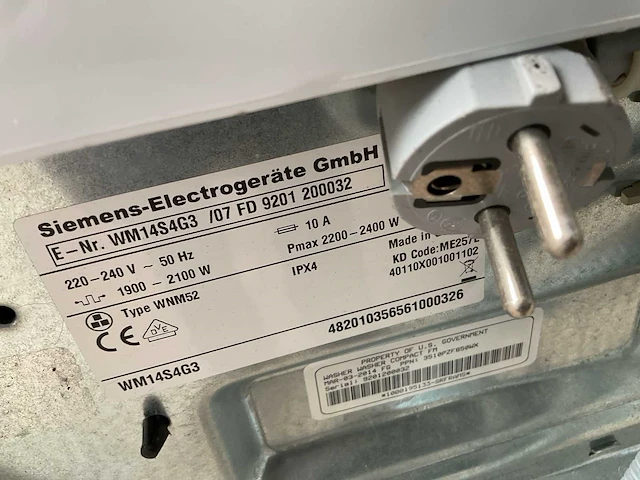 Siemens wasmachine (2x) - afbeelding 6 van  8