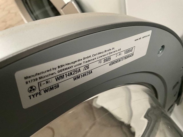 Siemens wasmachine (3x) - afbeelding 2 van  10