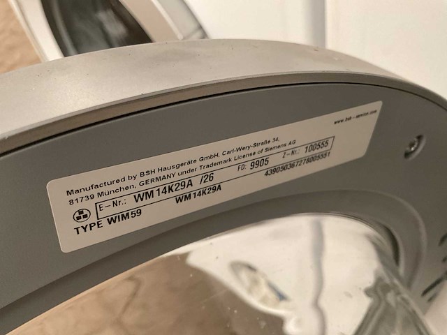Siemens wasmachine (4x) - afbeelding 4 van  13