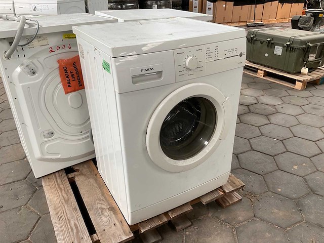 Siemens wasmachine en droger (3x) - afbeelding 3 van  5