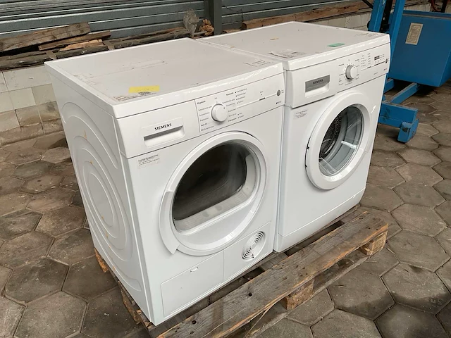 Siemens wasmachine en droger - afbeelding 1 van  8
