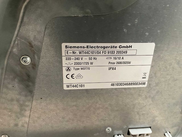 Siemens wdt70 wasdroger (2x) - afbeelding 7 van  7