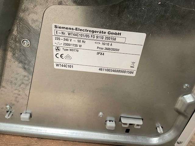 Siemens wdt70 wasdroger (2x) - afbeelding 6 van  7