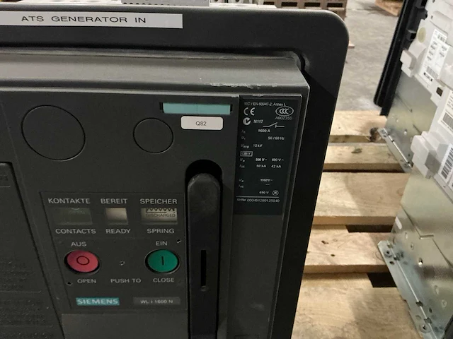 Siemens wl i 1600 n circuit breaker - afbeelding 4 van  5