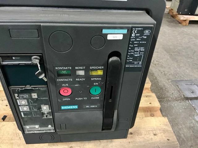 Siemens wl i 630 n circuit breaker - afbeelding 4 van  5