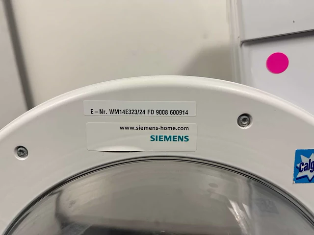 Siemens wm14e323 wasmachine 6kg 1400t - afbeelding 5 van  8