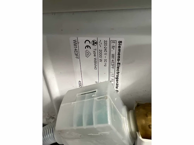 Siemens wm14e3ff wasmachine 6kg 1400t - afbeelding 4 van  7