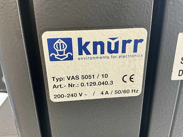 Siemens/knûrr vas 5051/10 seat diagnose apparaat - afbeelding 5 van  13