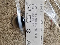 Sierband geweven ibiza style 50 meter 2 kleuren 8 cm breed - afbeelding 2 van  2