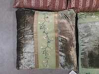 Sierkussens handgemaakt uit india. (12x) - afbeelding 4 van  6