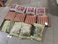 Sierkussens handgemaakt uit india. (12x) - afbeelding 5 van  6