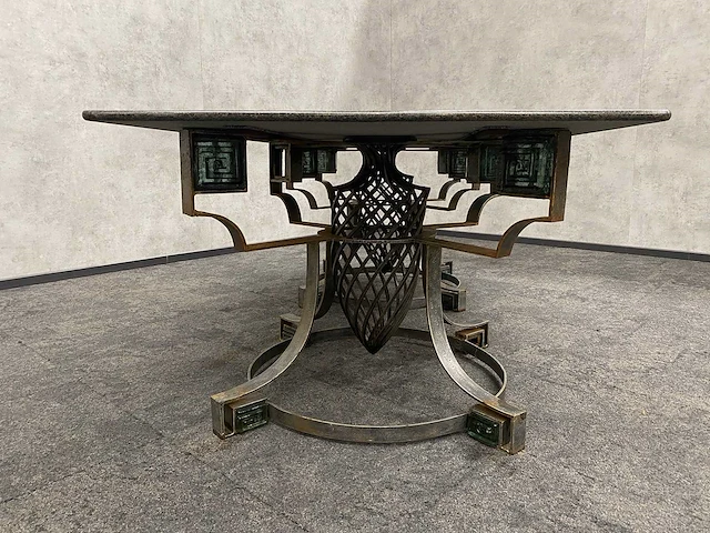 Sierlijke tuintafel 220x100 composiet - afbeelding 4 van  22