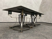 Sierlijke tuintafel 220x100 composiet - afbeelding 17 van  22