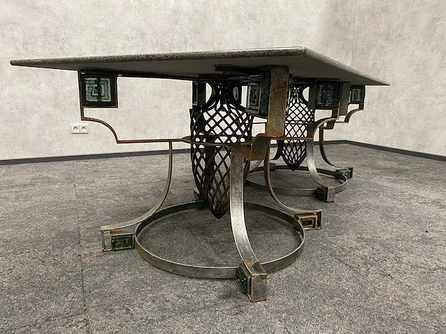 Sierlijke tuintafel 220x100 composiet - afbeelding 13 van  22