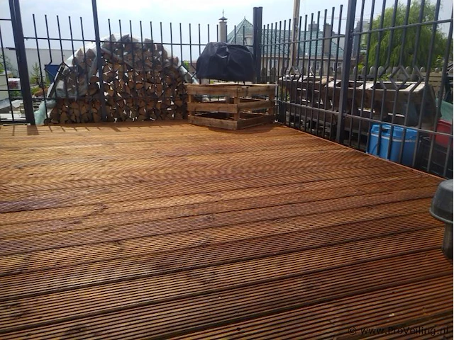 Sier/tuinhekwerken 2mtr (b) incl. palen en montage mat. - 10 stuks - afbeelding 4 van  7
