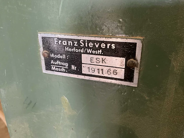 Sievers esk pneumatische corpuspers - afbeelding 2 van  10