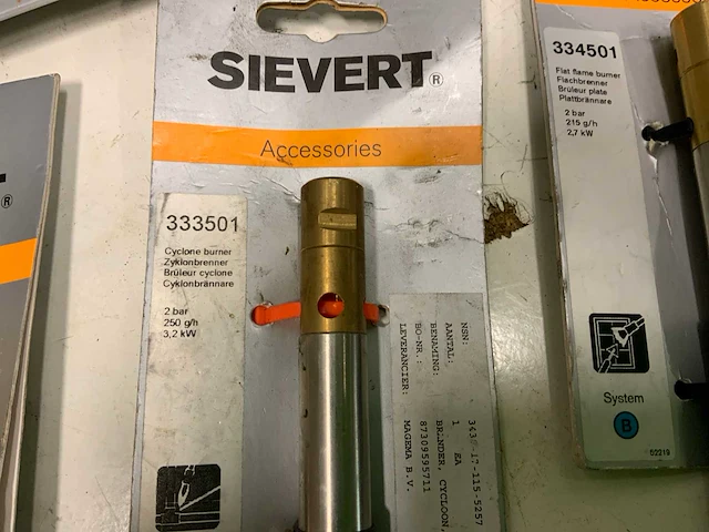 Sievert/kaiser/hasmi propaanbrander uitrusting - afbeelding 9 van  11
