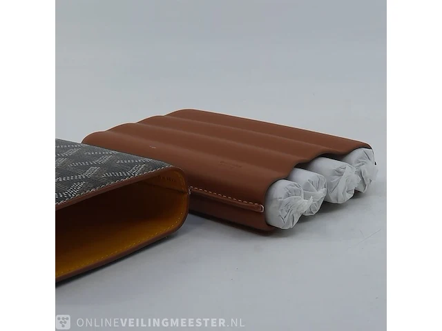 Sigaren case goyard, churchill 4 cigar case - afbeelding 7 van  9