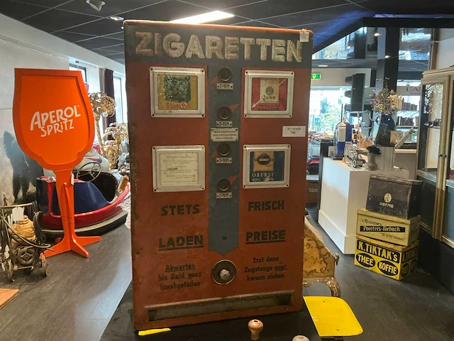 Sigarettenautomaat vintage - afbeelding 1 van  9