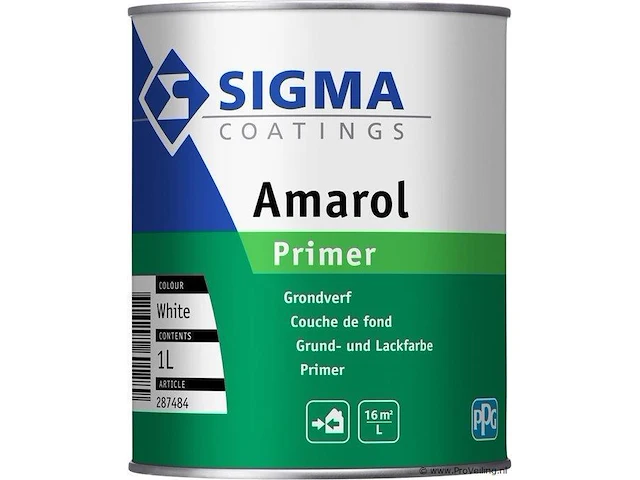 Sigma amarol primer wit - afbeelding 1 van  1