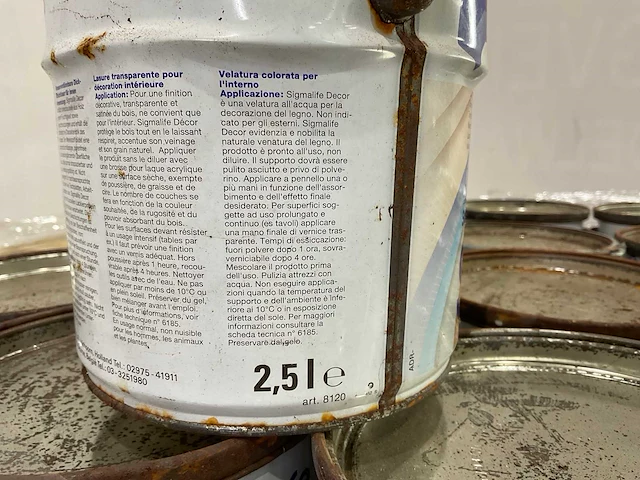 Sigma binnenbeist transparante beits - afbeelding 6 van  6