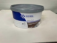 Sigma muurverf aqua perl verf (4x)