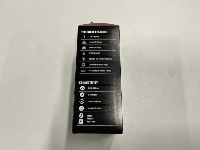 Sigma rod 4.0 fietscomputer white - afbeelding 2 van  4