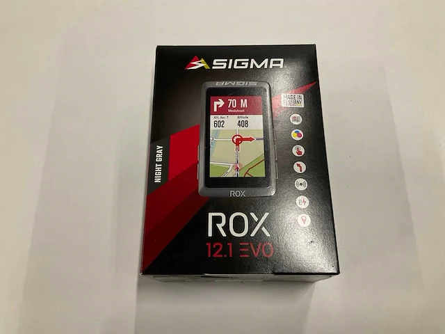 Sigma rox 12.1 evo fietscomputer - afbeelding 1 van  4