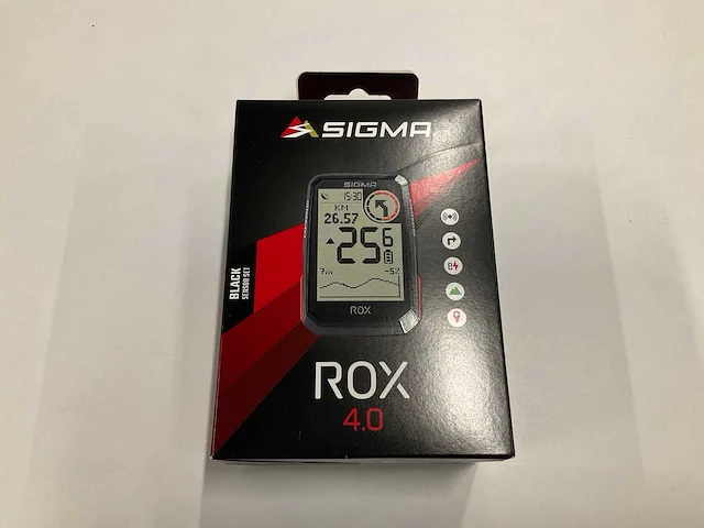 Sigma rox 4.0 fietscomputer - afbeelding 1 van  4
