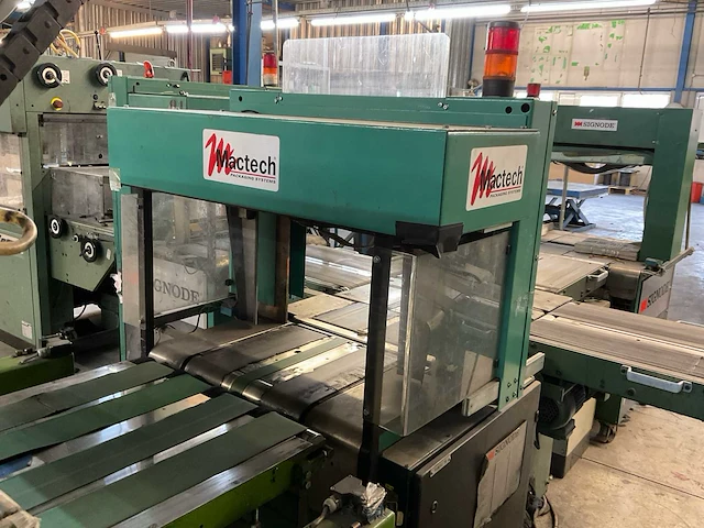 Signode krs 55/45 kruis omsnoeringsmachine (4x) - afbeelding 2 van  17