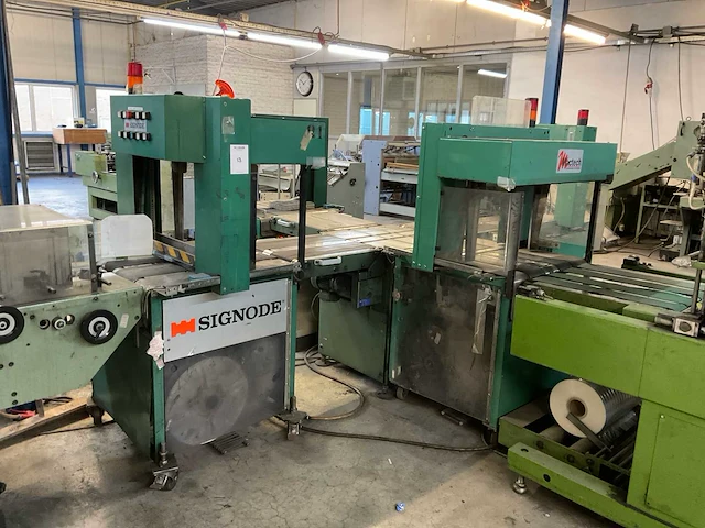 Signode krs 55/45 kruis omsnoeringsmachine (4x) - afbeelding 10 van  17