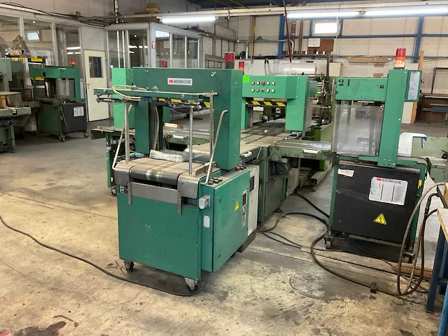 Signode krs 55/45 kruis omsnoeringsmachine (4x) - afbeelding 11 van  17