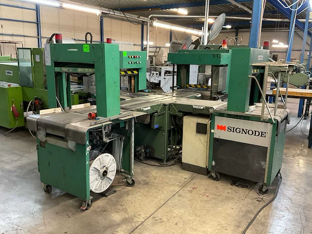 Signode krs 55/45 kruis omsnoeringsmachine (4x) - afbeelding 12 van  17